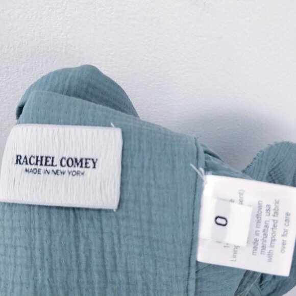Rachel Comey Spark Top in Teal 0 - Picture 10 of 13